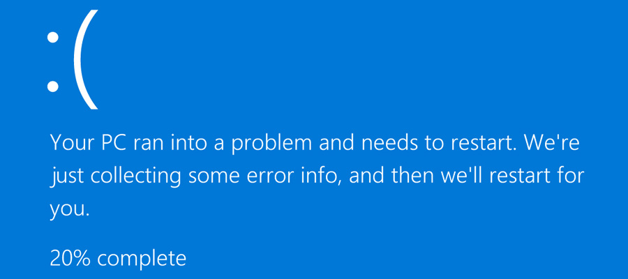 blue screen error